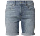 SLIM SHORT HATCH 000DENIM