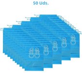 5-50PCS Shoe Organizer Shoe Organizer Clothes Transparent Hanging Bag Nonwoven Travel Portable Closet Waterproof Bag