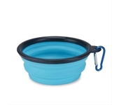 Portable Pet Food Bowl  Durable TPR Bowl  Cat and Dog Food Pet Silicone Collapsible Bowl Portable Travel Outdoor Water Food Bowl