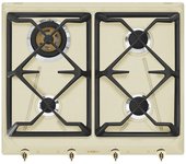 Encimera de Gas Smeg SRV864POGH Colonial Crema smeg  Placas de gas SMEG 8017709233365