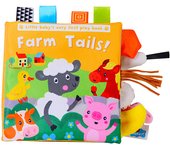 Animal Tail Cloth Book Tear Can Bite Pop-up Book Educational Enlightenment Early Education Infant Cognitive Toys 0-3 Years Old