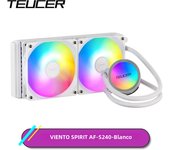 Enfriador De Agua Para CPU TEUCER AF-S360 360mm Radiador De Refrigeración Líquida Compatible Con Placas Base LGA 2011 V3 X99 AM4 1700 1200 115X Con Soporte ARGB