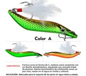 1pc Artificial Simulation Leech Sequin Lure, Sinking Metal Bionic Spoon Spinner Bait With Feather Hook, Fishing Accessories