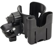 2-in-1 Cup Phone Holder Universal Cup Holder with Phone Holder Golf Cart Cup Holder Bottle Holder for Stroller Bike Golf Cart