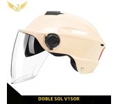 V Electric Scooter Helmet Summer V Chopper Motorcycle Helmets Safety Waterfall Lightweig Urban Articles Woman Men Moto Equipment