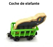 Magnetic Wood Train Toys Wooden Train Accessories Anime James Locomotive Model Car Toy for All Brands Tracks Kid Christmas Gifts