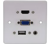 Lindy Adaptador Multifuncional Vga/hdmi/usb/audio para Altavoces