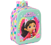 Mochila Guarderia 3D Gabby'S Dollhouse 3D 22x27x10 Cm (Safta 622573011)