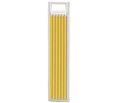 2.8mm Solid Carpenter Mechanical Pencil with Sharpener for Woodworking Construction Long Head Carpenter Pencil Stationery Supply