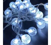 Led String Lights 10M 80LED Fairy Bubble Ball Lamp Holiday Lighting Garland Christmas Wedding Party Decoration Home Decoration