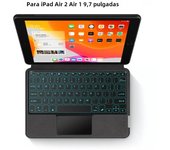 HUWEI Keyboard Case For iPad 6th Generation/ iPad 5th Gen 9.7 inch IPad Air 1 2 Cover for iPad pro 9.7 A1673 A1674 A1675 Cases