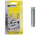 SANCO STORE - WOLFPACK LINEA PROFESIONAL Taco Nylon  SN      5 mm. (50 Piezas)