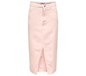 Falda midi Only para mujer 15321412 color rosa