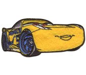 Parches Ropa Disney – Pixar – Vehículos – Transportes – Racers – Carreras – Parche Bordado Ropa – (licencia oficial) – Cars Kachow – Coches – Cruz Ramírez – 7,7 x 3,6 cm. - Moda The Happy Patch