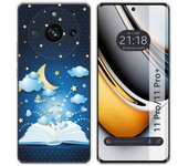 Funda Silicona para Realme 11 Pro / 11 Pro+ Plus 5G diseño Libro Cuentos Dibujos