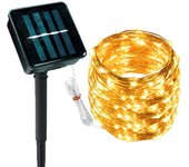 LED Solar Light Outdoor Waterproof Fairy Lights DIY Garland String Lights Christmas Party Garden Wedding Stree Tree Decoration
