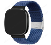 Braided Solo Loop Strap for Fitbit Versa 3 4 Band Adjustable Nylon Sport Watchband Bracelet for Fitbit Sense 2 Bands Watchband