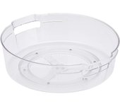 STARLEY-Organizador giratorio de plástico transparente, bandeja giratoria, estante de especias para el hogar,