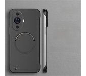 Luxury Ultra Thin Frameless Magnetic Case For Magsafe Huawei Nova 13 12 11 10 9 Pro Wireless Charging Hard PC Matte Phone Cover