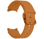Official Color Band for Samsung Galaxy Watch 7 44mm 40mm Silicone Sport Band for Galaxy Watch 4 5 6 FE 40mm Purple Watchstrap