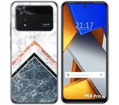 Funda Silicona para Xiaomi POCO M4 Pro 4G diseño Mármol 05 Dibujos