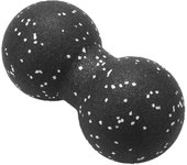 Bola de masaje de doble cabeza con forma de cacahuete de hockey, herramienta para masaje de puntos gatillo, flexibilidad y física.