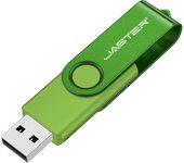 JASTER USB Flash Drive Mini plastic pendrive With keychain USB 2.0 Rotatable Memory stick 4GB 8GB 16GB 32GB 64GB 128GB Pen Driv