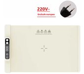 Fast Heating Food Electric Warming Tray Foldable Food Warmer Plate with Adjustable Temperature Control European standard plug