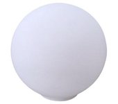 Genérico NO MARCA Tulipa de Cristal Opal Mate 14x14cm Apertura 5cm