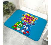 1pc Cartoon Bubble Bobble Game Floor Mat Floor Mat Anti-Slip Kitchen Bedroom Handmade Tufted Rug Carpet