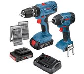 Taladro con Percusión a Batería Bosch GSB 18V-21 - 55 Nm de Par de Giro Duro
