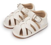 KIDSUN Baby Summer Sandals Infant Boy Girl Shoes Rubber Soft Sole Non-Slip Toddler First Walker Baby Crib Newborn