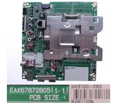 Placa Main EAX67872805(1.1), 9AEBT000-0353, LG 43UK6500MLA