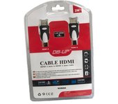 FGNS. Cable HDMI macho a macho  （1.5/2/3/5/10/15/20 metros） v1.4,compatible con Ethernet, 3D, 4K HDR y ARC (4K a 60 Hz, 18 Gb/s),Cable HDMI 4K, HDMI 2.0 Alta Velocidad con Ethernet 4K 18Gbps, 3D, 1080p, Compatible con TV, Xbox, HDR, ARC, PS4, BLU-Ray