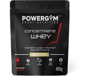 POWERGYM | CONCENTRATE WHEY - Alimento a base de proteína de suero de leche - El alto contenido de proteínas contribuye a aumentar y conservar la masa muscular. Contribuye a la mejora del rendimiento en el ejercicio.