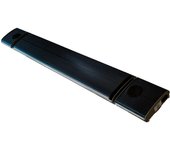 Calentador Infrarrojo De Interior Y Exterior With Manda Distancia Mpc Cordoba 1000W Speaker Estructura De Aluminio With Altavoces Bluetooth Estéreo 3D Silencioso y Sin Emisión De Luz