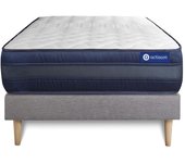 Pack colchón Actilatex tech 90x190cm + Somier, Látex y espuma viscoelástica, 5 zonas de confort