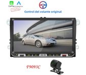 BQCC Volkswagen car radio 2Din 9-inch multimedia player reversing image car MP5 Carplay touch screen car audio