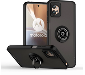 Shockproof Armor Matte Case For Motorola G22 E22i 23 32 52 72 13  53 42 G82 24 34 84 51 71 200 Magnetic Holder Ring Stand Cover