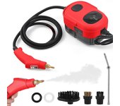 1100ml 3 limatores portátiles del vapor de la PDA de la barra con 3 Cabezas del Cuchillo Máquina a presión por alta temperatura de la lámina del Vapor del limpieor del Limpiador de alta presión del Vapor 2500W