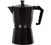 CAFETERA ITALIANA 9 O 12 TAZAS BLACK, CAFETERA ITALIANA, CAFETERA 9  O 12 TAZAS ITALIANA COLOR NEGRO