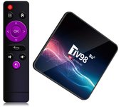 TV98 Android 12.1 TV Box Reproductor de Medios Inteligentes para TV Box Android 12.1 TV98 Allwinner H313 Quad Core 1G/8G 2G/16G 2.4G 5G Dual WIFI H.265 UHD AV1 4K Youtube