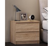 Mesita de noche de madera Mesita auxiliar Cajón Consola Mesita de noche Breido Mini Mesita de noche de madera Mesita auxiliar Cajón Consola Mesita de noche Breido Mini