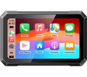 Apple Carplay inalámbrico para motocicleta, navegación GPS portátil Navi, Android, navegador automático, pantalla impermeable IPX7, 7 pulgadas