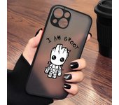 Groot Baby Superhero Phone Case For Apple iPhone 14 13 12 11 XS Mini Pro Max 8 7 XR X Matte Frosted Translucent