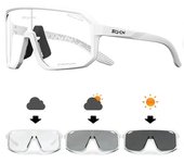 Gafas de ciclismo photochromáticas para hombres y Mujeres, Gafas de Sol para Bicicleta de Montaña y Carretera, Protección UV400,