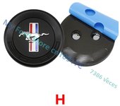 1PC 150mm car trunk emblem sticker high quality for Mustang 5.0 ROUSH SHELBY GT 500 Cobra LAGUNA SECA trunk personalized styling
