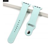 URVOI Sport band for Apple Watch 10 9 8 7 6 SE braided strap for iWatch Silicone band soft breathable accessories 40 41 44 45mm