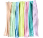 1000/100Pcs 30cm Green Pipe Cleaners Chenille Stem Solid Color Pipe Cleaners Set for Pipe Cleaners DIY Arts Crafts Decorations