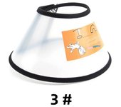 Puppy Dog Cone Elizabethan Collar Pet Dog Protective Wound Healing Prevent Lick Collars Mascotas Isabelino Perro 7 Sizes